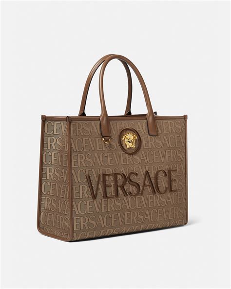 versace book bag sale|Versace clear tote bag.